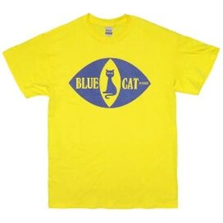 BLUE CAT（ブルー・キャット） RECORDS BY TROJAN ロゴTシャツ ロックtシャツ バンドtシャツ