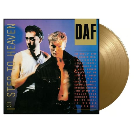 DAF  /  1ST STEP TO HEAVEN  新品輸入レコード