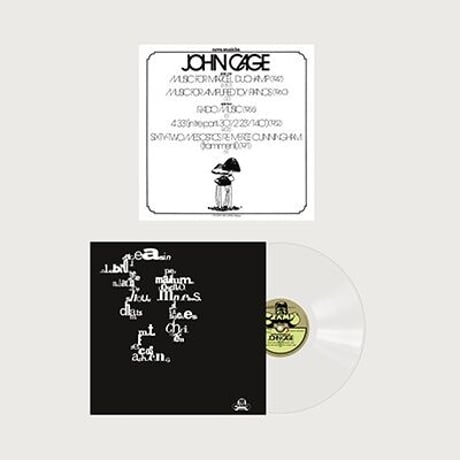 ジョンケージ  /  John Cage (White Vinyl)  新品輸入レコード
