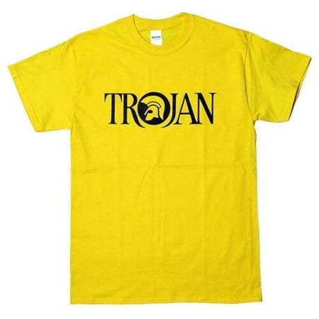 TROJAN（トロージャン）RECORDS YELLOW ロゴTシャツ トロージャン tシャツ trojan tシャツ レゲエ tシャツ reggae tシャツ スカ tシャツ ska tシャツ