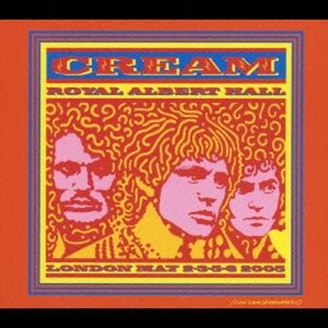 クリーム/ ライブ・アット・ロイヤル・アルバート・ホール ・ ジャケット・デザイン バンドTシャツ