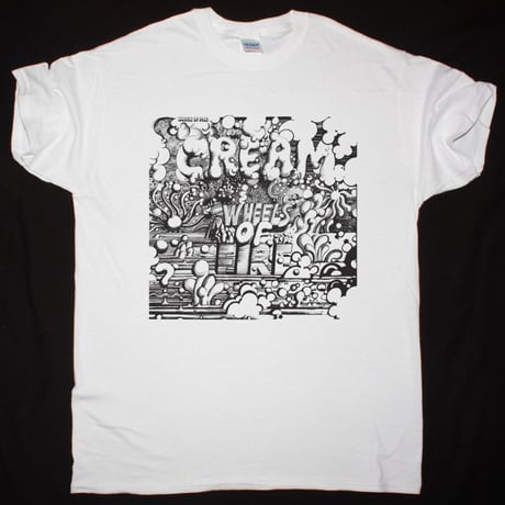 CREAM （クリーム）WHEELS OF FIRE クリームtシャツ ロック tシャツ バンド tシャツ
