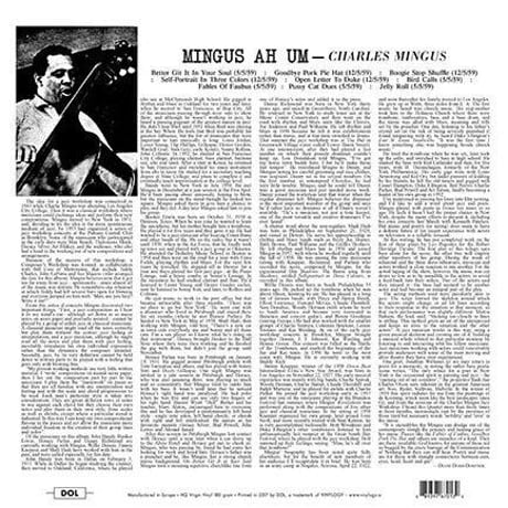 チャールズ・ミンガス / ミンガス・アー・アム 新品輸入レコード