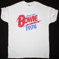 DAVID BOWIE / 1974 WORLD TOUR バンドTシャツ