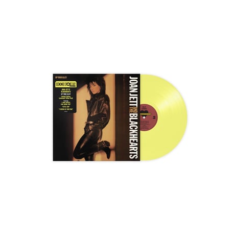 Joan Jett & the Blackhearts / Up Your Alley (12inch Lemonade Yellow Vinyl for RSD) 新品輸入レコード