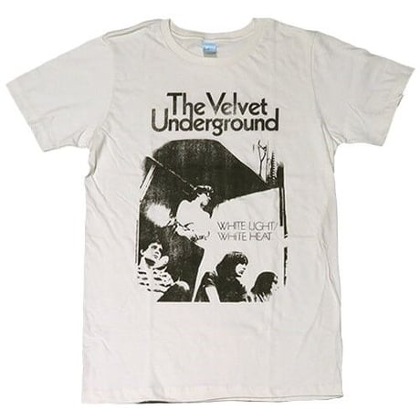 THE VELVET UNDERGROUND（ヴェルヴェット・アンダーグラウンド）WHITE LIGHT/WHITE HEAT アンディウォーホル tシャツ ロック tシャツ バンド tシャツ