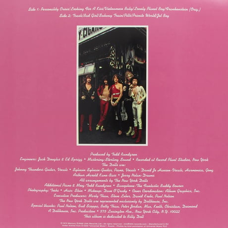 ニューヨークドールズ / NEW YORK DOLLS 新品輸入レコード