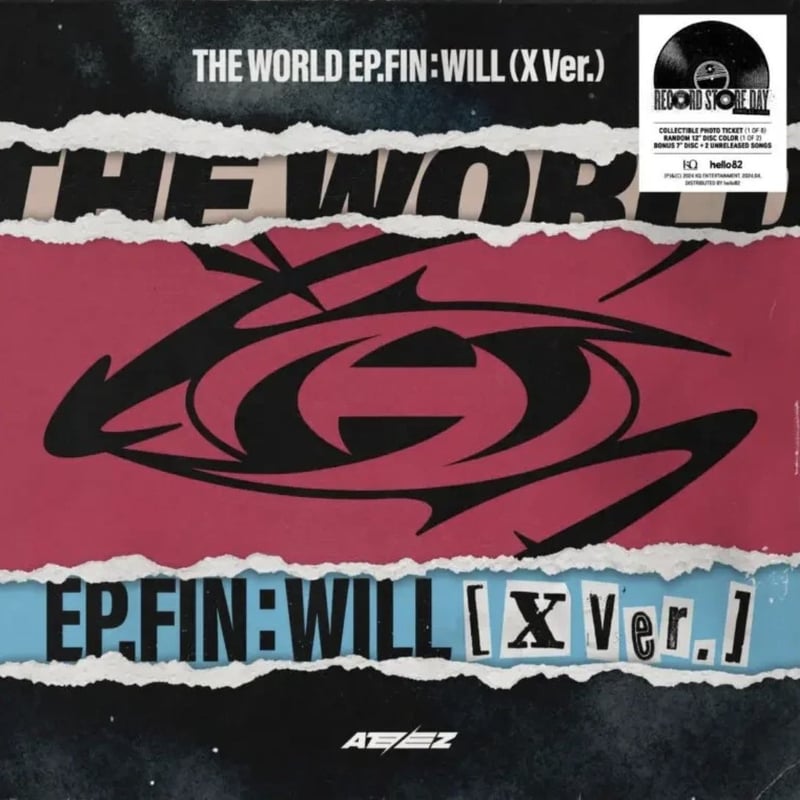 ATEEZ / The World EP.Fin : Will(X Ver.): ATEEZ 