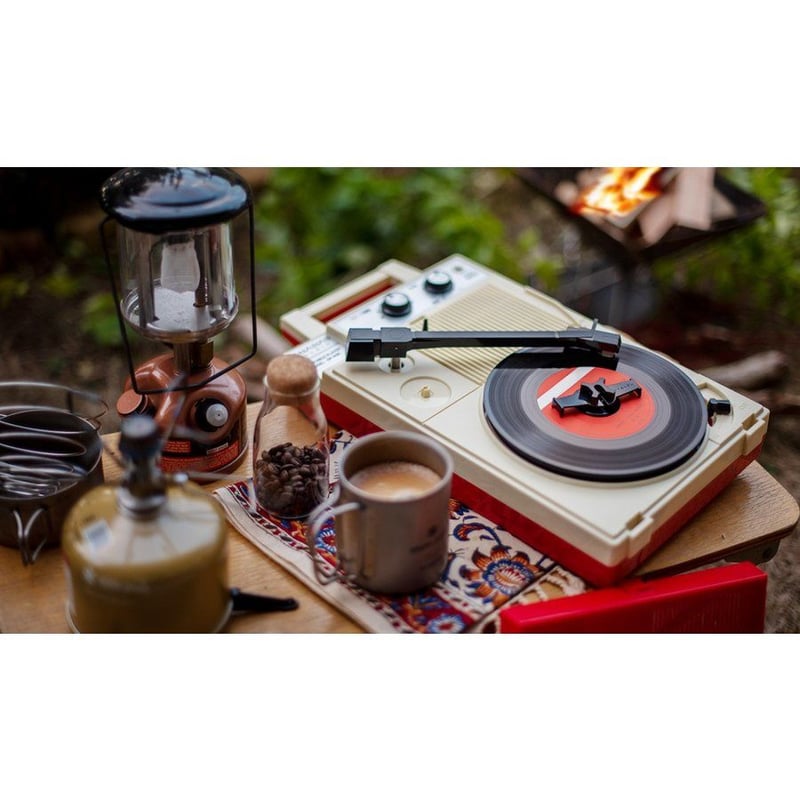 ポータブルレコードプレーヤー GP-N3R | JEUGIA[BASIC.]ONLINE