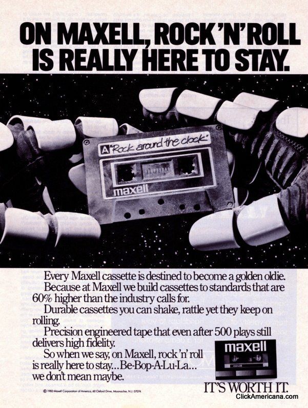 MAXELL（マクセル）カセットテープ 80Sロゴ トラヴィス・スコット/THE