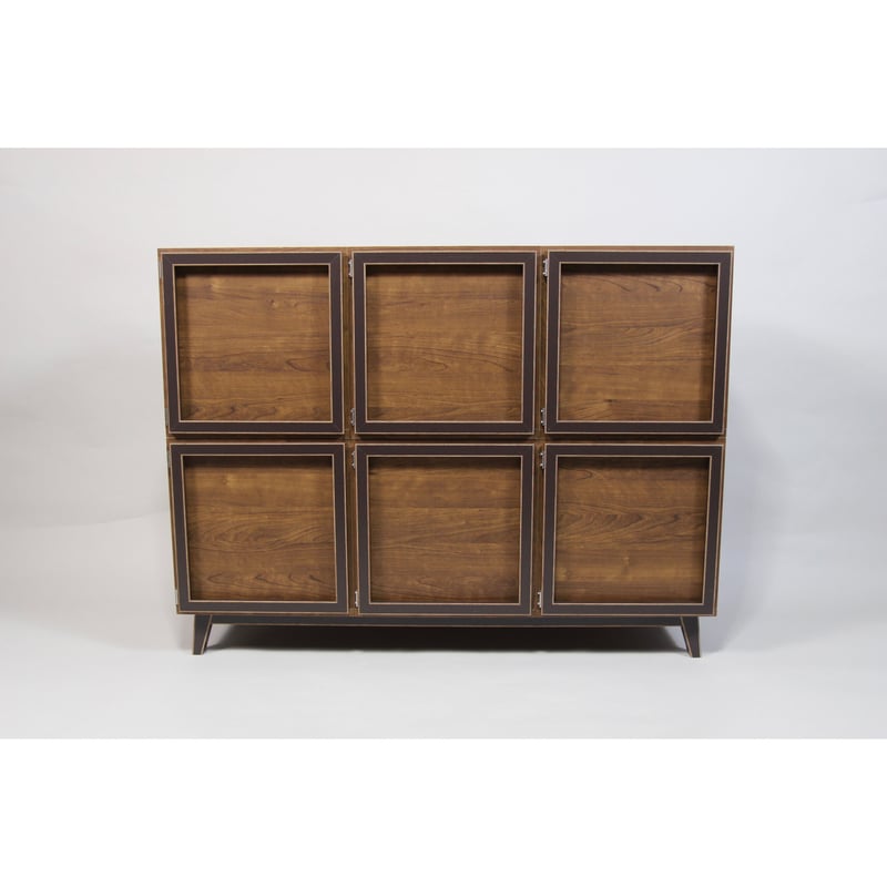 瀬戸内工芸製 JEUGIA Basicオリジナル レコードキャビネット | JEUGIA