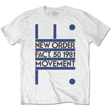 NEW ORDER（ニュー・オーダー）Movement  Tシャツ neworder tシャツ ロック tシャツ バンド tシャツ