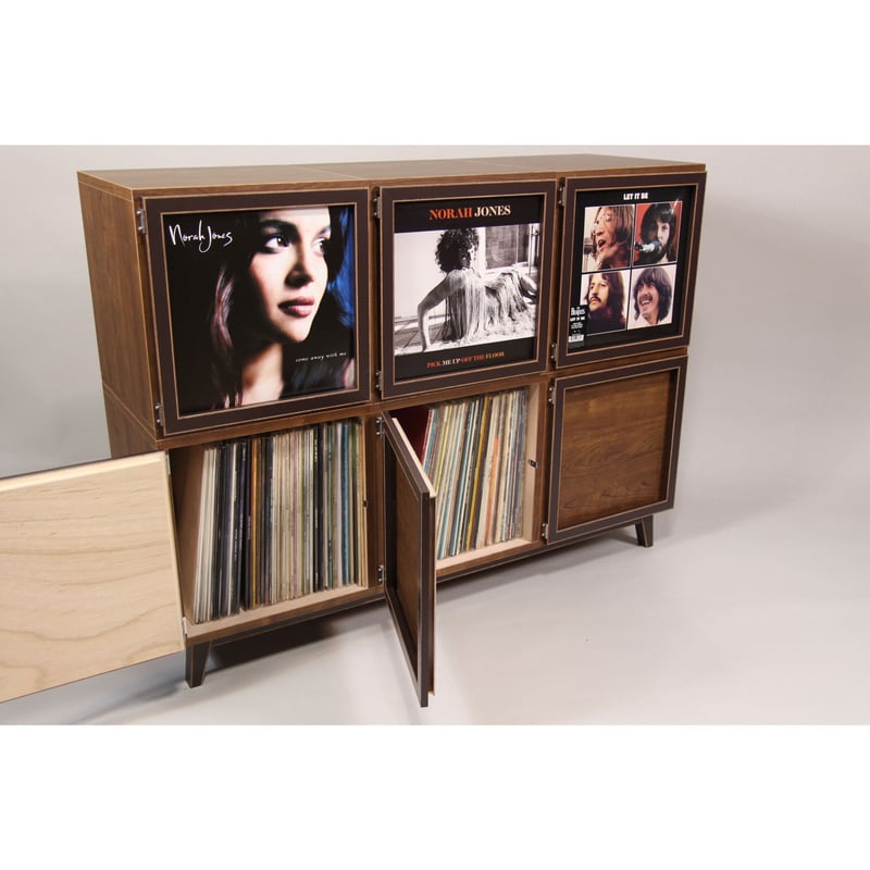 瀬戸内工芸製 JEUGIA Basicオリジナル レコードキャビネット | JEUGIA