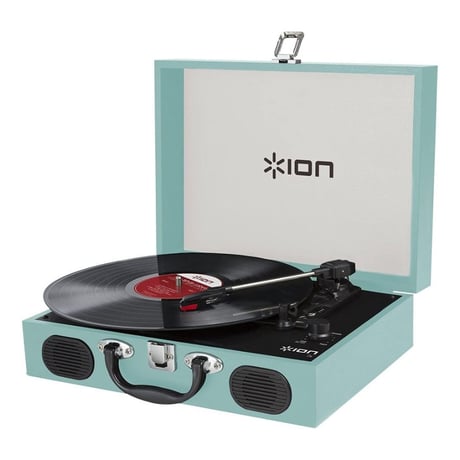 ION レコードプレーヤー VINYL TRANSPORT Blue