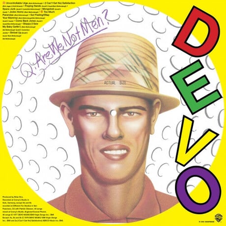 ディーヴォDEVO /  頽廃的美学論 Q: ARE WE NOT MEN? A: WE ARE DEVO! (PICTURE DISC )新品輸入レコード