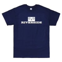 リバーサイド レコード RIVERSIDE RECORDS NAVY  ジャズレーベルロゴTシャツ  ジャズ tシャツ