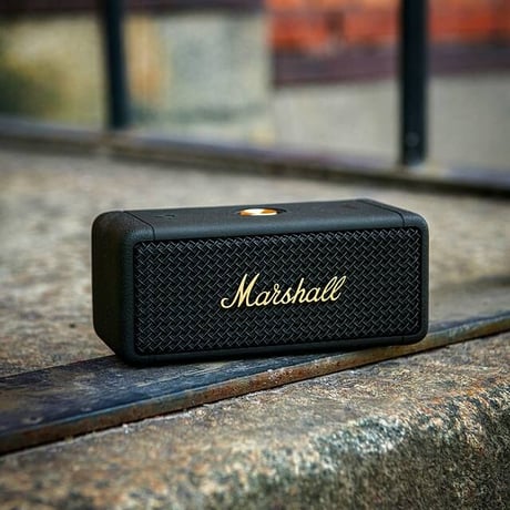 Marshall Emberton Black and Brass Bluetoothスピーカー
