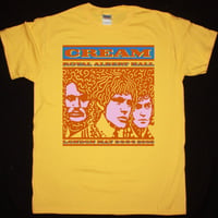 クリーム/ ライブ・アット・ロイヤル・アルバート・ホール ・ ジャケット・デザイン バンドTシャツ