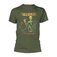 NIRVANA / REFORMANT INCESTICIDE (ミニタリー・グリーン) バンドTシャツ