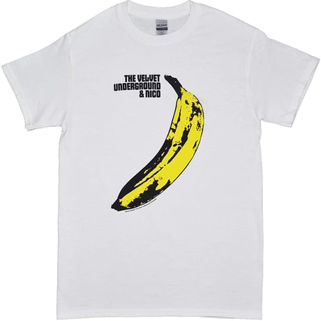 ヴェルヴェットアンダーグラウンド THE VELVET UNDERGROUND&NICO バナナジャケットT  バンド tシャツ  ロック tシャツ