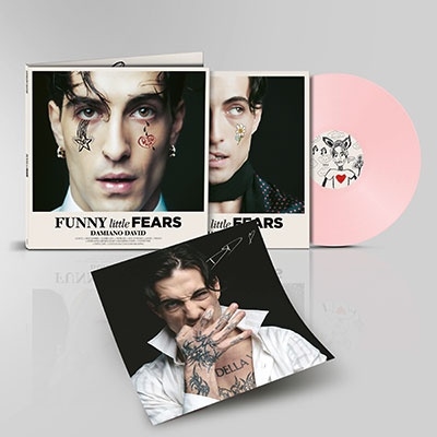 ダミアーノ・デイヴィッド「ファニー・リトル・フィアーズ」〈LPレコード〉 ダミアーノ・デイヴィッド / Funny Little Fears (Signed Pink