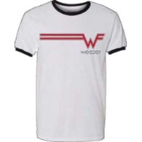 WEEZER / LOGO リンガー バンドTシャツ