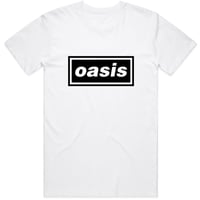 オアシス OASIS DECCA LOGO WHITE