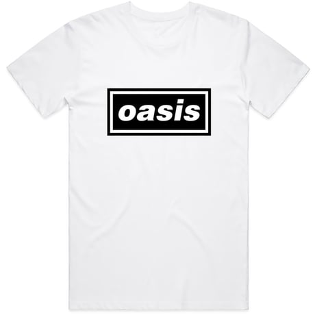 オアシス OASIS DECCA LOGO WHITE