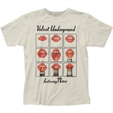THE VELVET UNDERGROUND（ヴェルヴェット・アンダーグラウンド） FEATURING NICO アンディウォーホル tシャツ ロック tシャツ バンド tシャツ