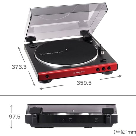 audio-technica フルオートターンテーブル AT-LP60X DGM