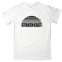 ストラタ・イースト STRATA EAST ジャズ・レーベルロゴTシャツ WHITE
