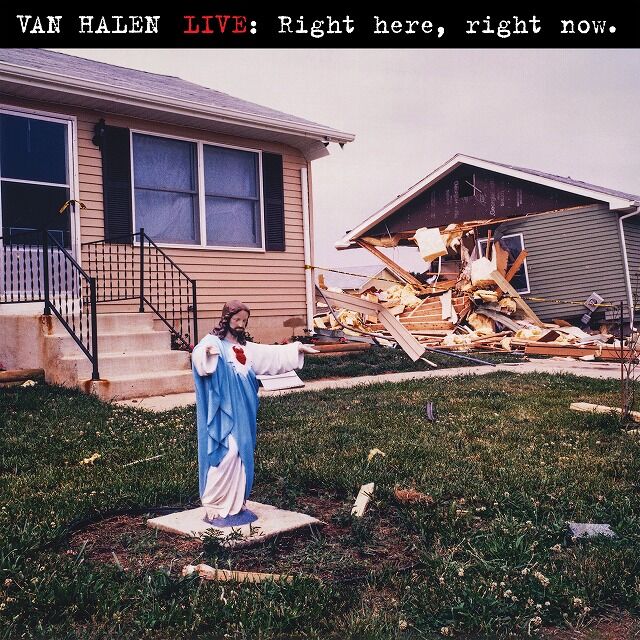 VAN HALEN LIVE Right here レコードRED VINYL 【公式通販】