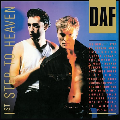 DAF  /  1ST STEP TO HEAVEN  新品輸入レコード