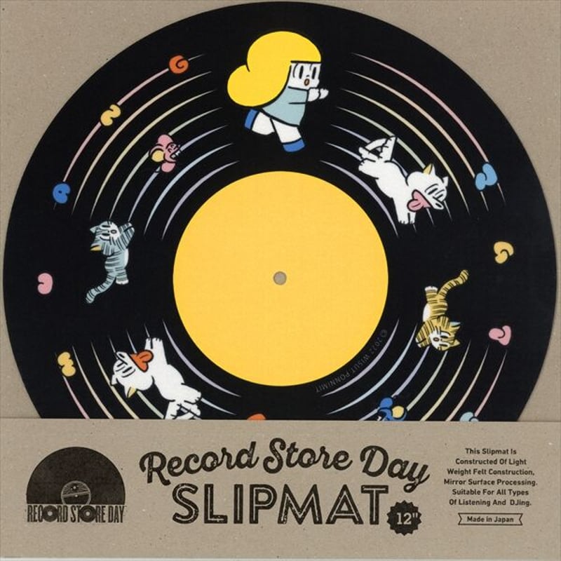 マムアン×RECORD STORE DAY 2022 / 12” SLIPMAT ブラック |