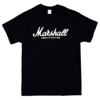 MARSHALL（マーシャル） ロゴTシャツ BLACK マーシャル tシャツ marshall tシャツ