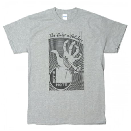 BLUE NOTE 1940'S  コンプリートカタログ ジャズロゴTシャツ GREY