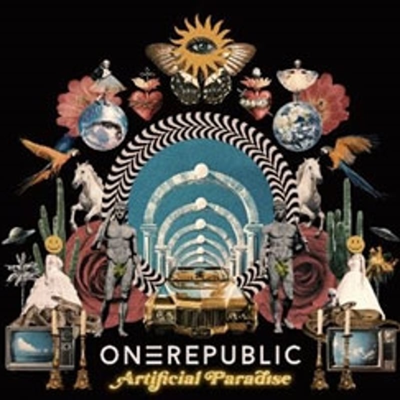 希少 OneRepublic ワンリパブリック カラーレコード LP アナログ盤 ワンリパブリック / Artificial Paradise (GOLD COLOR VINY