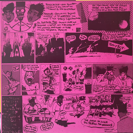 デラソウル / 3 FEET HIGH AND RISING (Opaque Magenta Vinyl) 新品輸入レコード