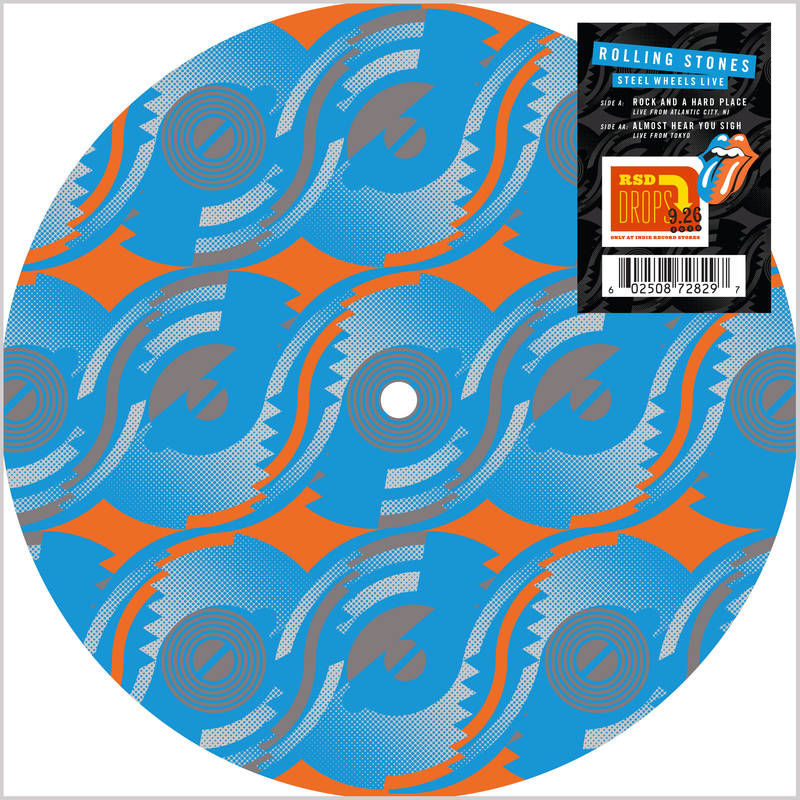 THE ROLLING STONES - Steel Wheels Live (Live Fr