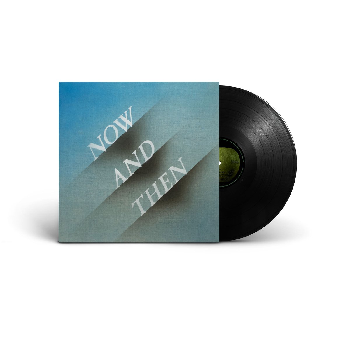 [直輸入盤仕様/限定盤]　ザ・ビートルズ　『ナウ・アンド・ゼン』12インチ・ブラック　新品レコード