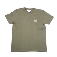 ニッパーTシャツ（アーミーグリーン／刺繍ロゴ）