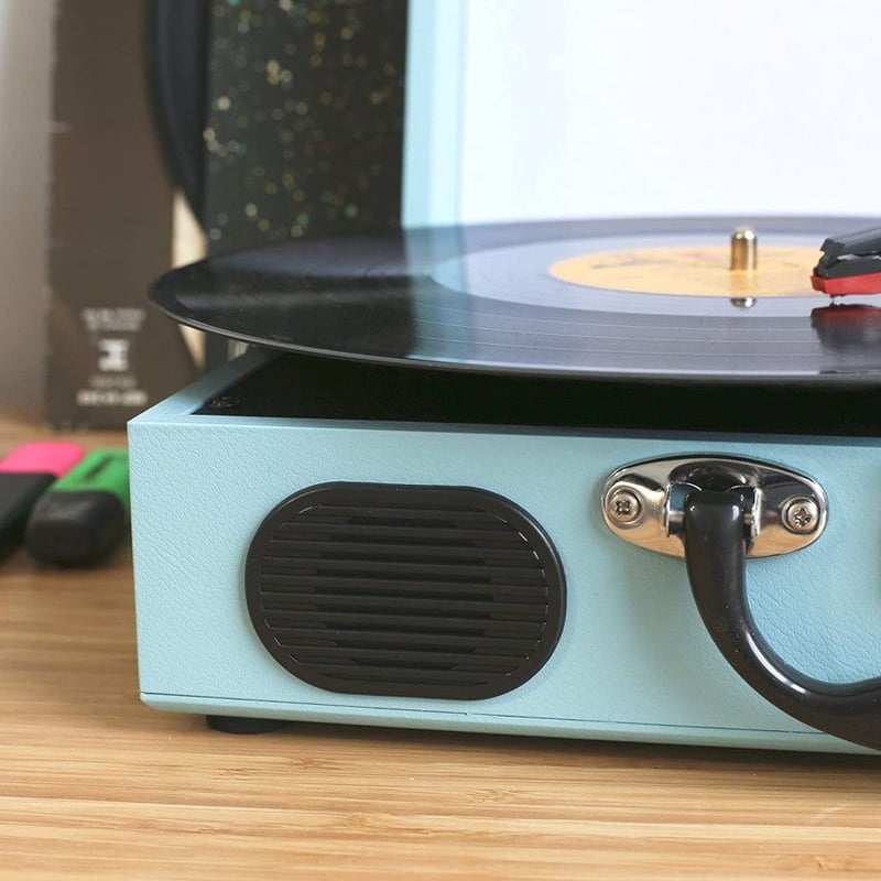ION レコードプレーヤー VINYL TRANSPORT Blue | JEUGIA[BAS