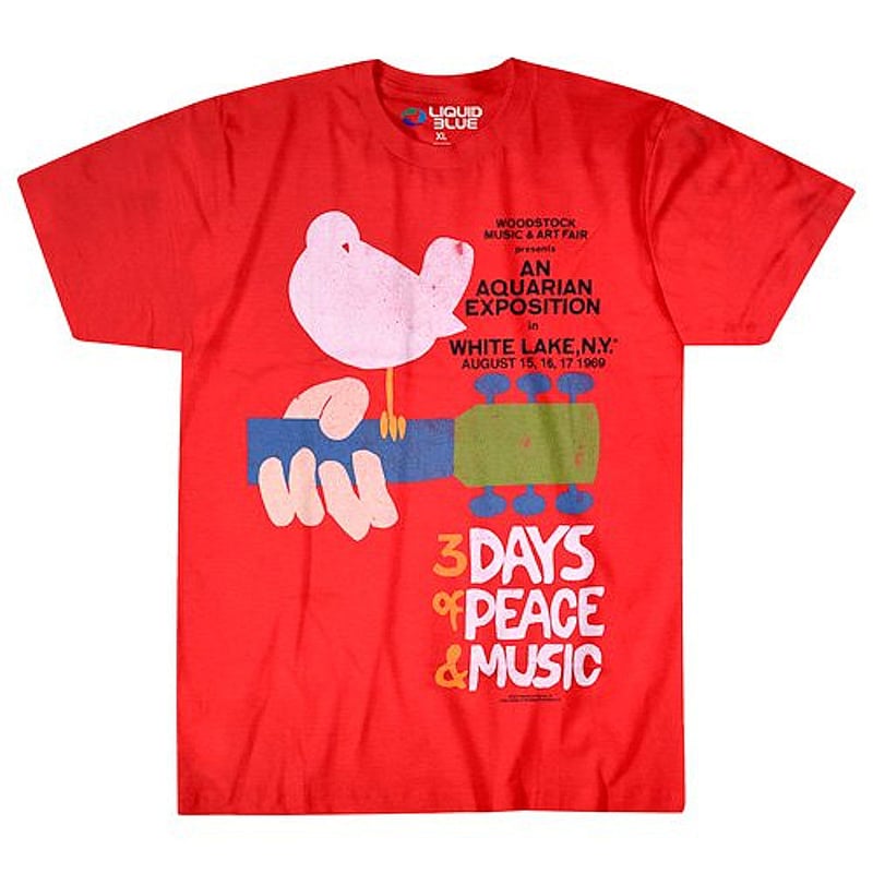 ウッドストック WOODSTOCK FESTIVAL 1969 RED | JEUGIA[BA ウッドストック WOODSTOCK FESTIVAL 1969 RED | JEUGIA[BA