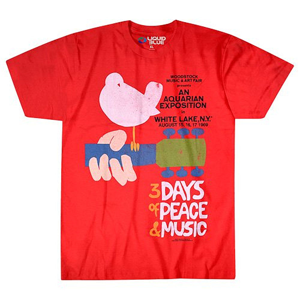 ウッドストック WOODSTOCK FESTIVAL 1969 RED | JEUGIA[BA