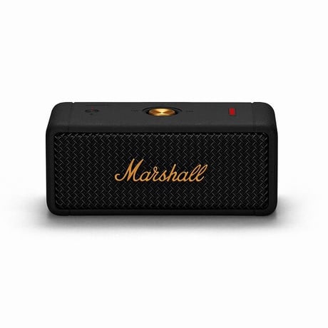 Marshall Emberton Black and Brass Bluetoothスピーカー