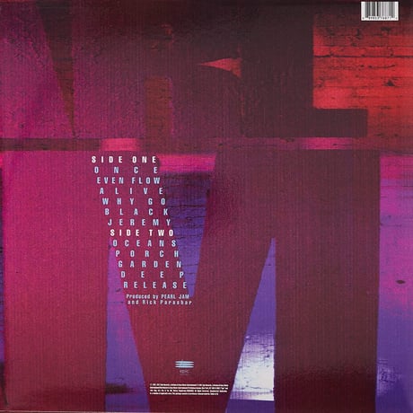 パール・ジャム / Ten 新品輸入レコード