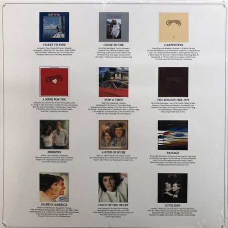 カーペンターズ / THE VINYL COLLECTION 12LP-BOX 新品輸入レコード
