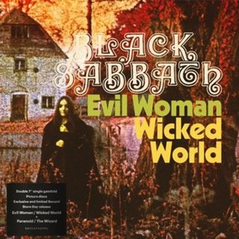BLACK SABBATH ブラックサバスイーブルウーマンレアシングル