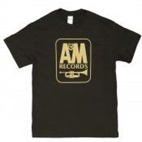A&M RECORDS レーベルロゴTシャツ DARKBROWN