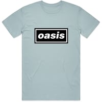 オアシス OASIS DECCA LOGO LIGHTBLUE